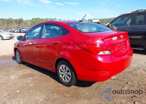 2015 Hyundai Accent Gls z USA, uszkodzony, nr VIN KMHCT4AE6FU862139